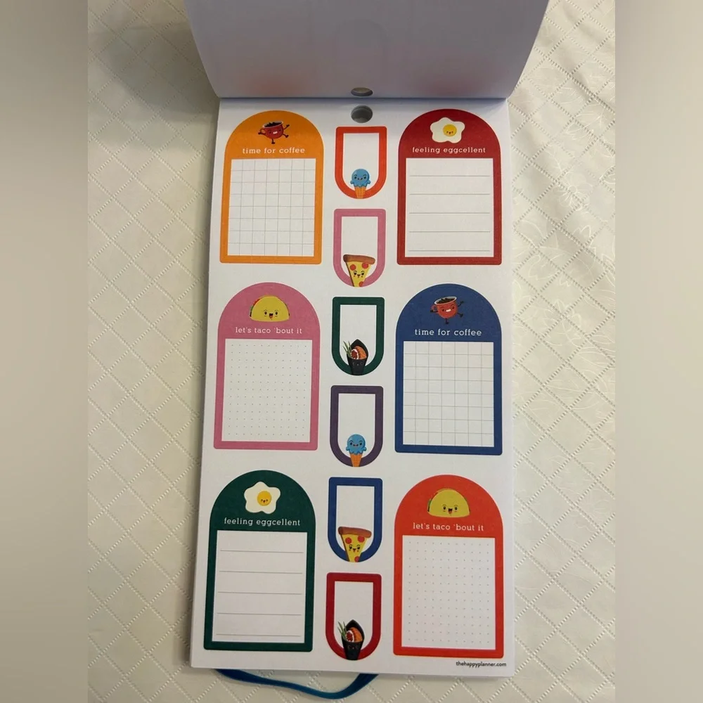 NWT 784 Piece Happy Planner Happy Hungry Vibrant Sticker Value Pack for Planners